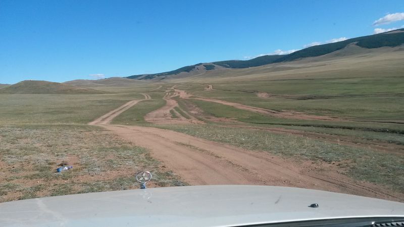 Автопутешествие по Монголии. Монгольские дороги. Autotravel through Mongolia. Mongolian roads.