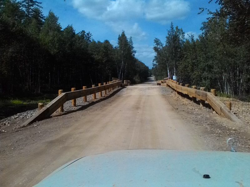 Новый мост. Николаевск-на-Амуре. Хабаровский край. The new bridge. Nikolaevsk-on-Amur. Khabarovsk region.