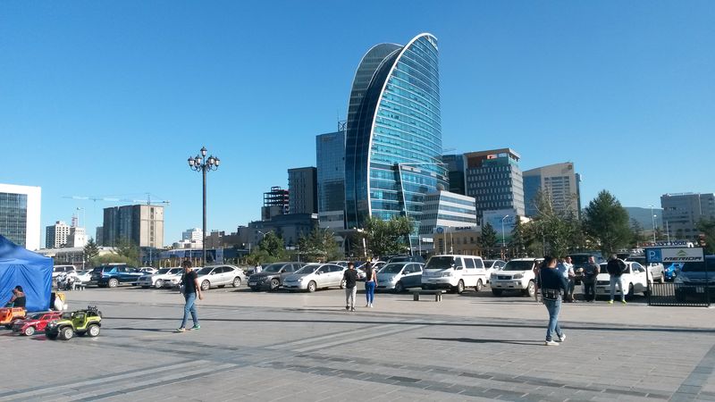 Монголия. Улан-Батор. Отель “Blue Sky Tower”.