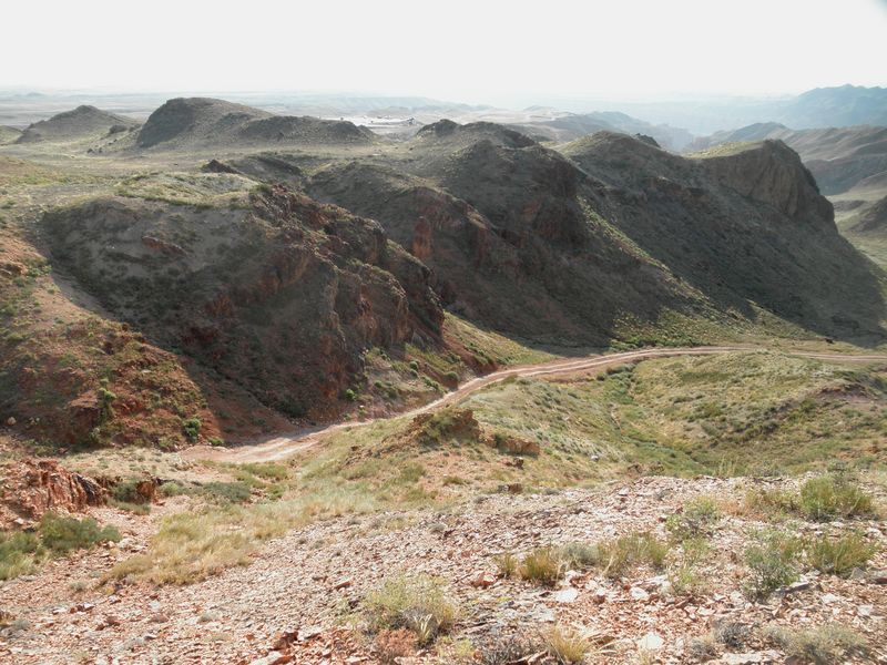 Казахстан. Чарынский каньон. Долина Замков. Kazakhstan. Charyn canyon. Valley Castles.