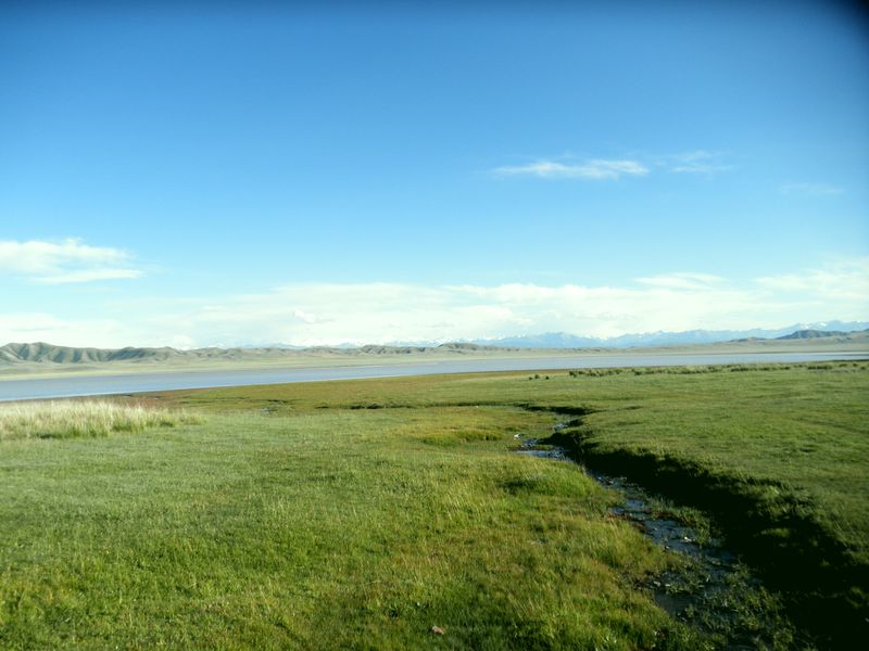 Солёное озеро Тузколь. Казахстан. Salt Lake Tuzkol. Kazakhstan.