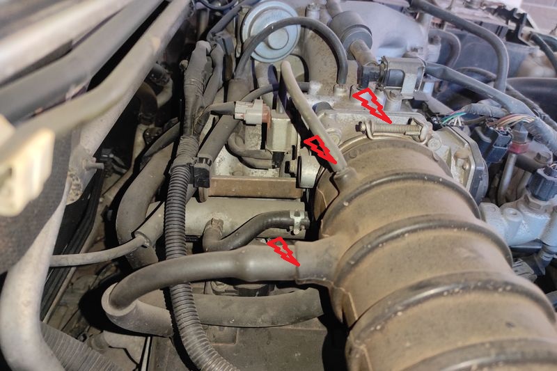 Mitsubishi Pajero. Снятие и чистка дроссельной заслонки. Чистка и смазка вала ингибитора АКПП. Mitsubishi Pajero. Throttle body removal and cleaning. Cleaning and lubricating the automatic transmission inhibitor shaft. Mitsubishi Pajero. Снятие и чистка дроссельной заслонки. Чистка и смазка вала ингибитора АКПП. Mitsubishi Pajero. Throttle body removal and cleaning. Cleaning and lubricating the automatic transmission inhibitor shaft.